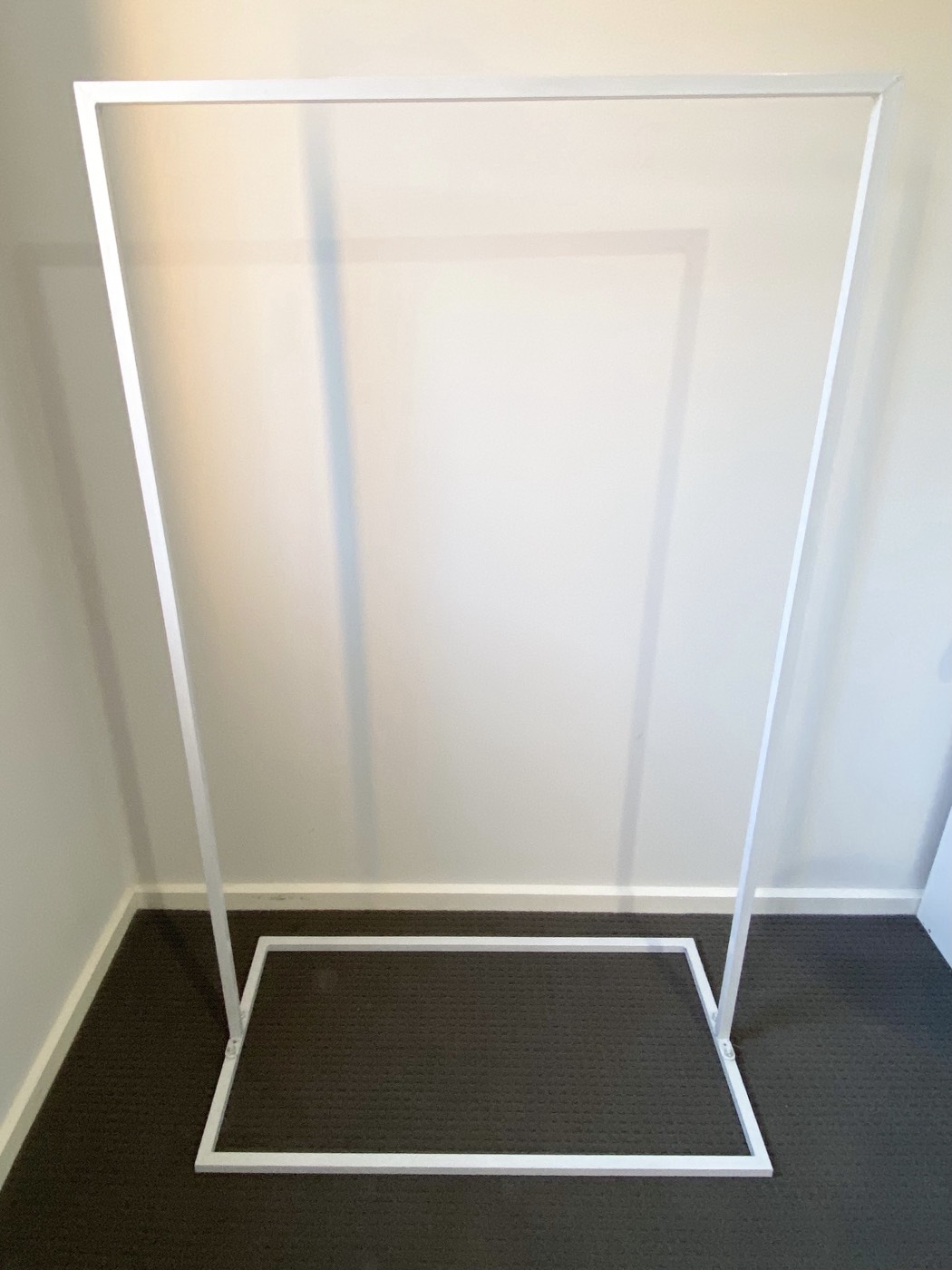 White Rectangle Stand (x7 available)