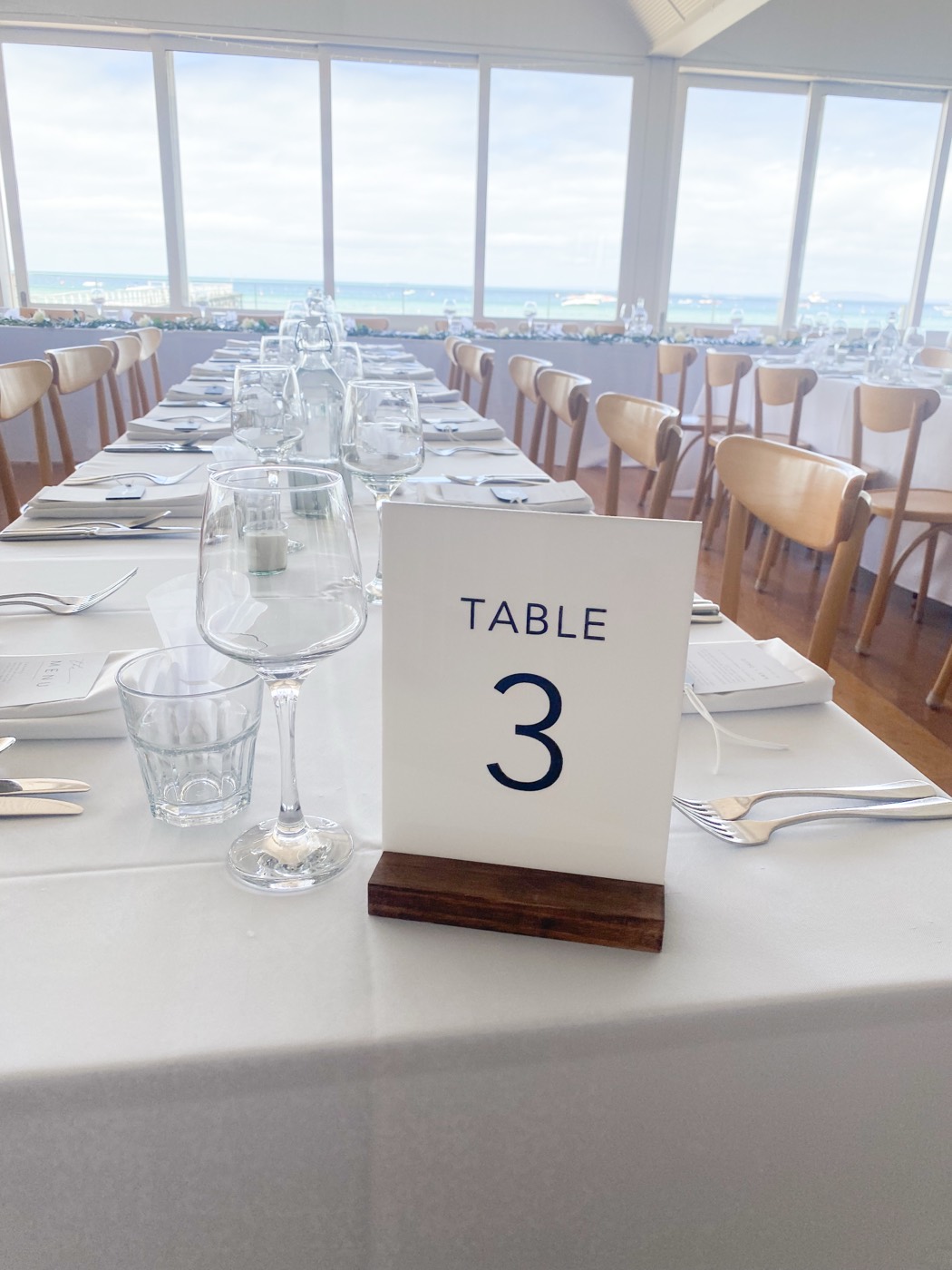 Rectangle — Table Numbers